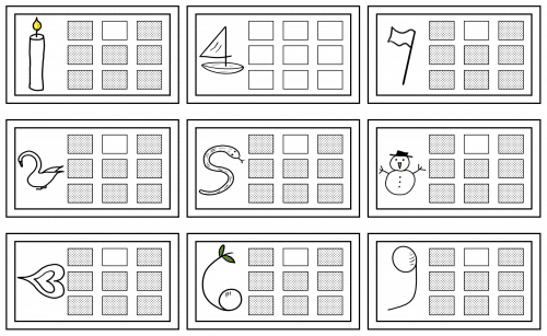 Four times table - worksheet